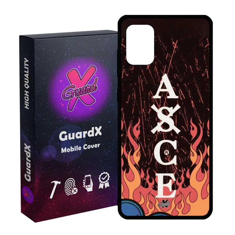 کاور گارد ایکس طرح انیمه مدل Glass10577 مناسب برای گوشی موبایل سامسونگ Galaxy A31