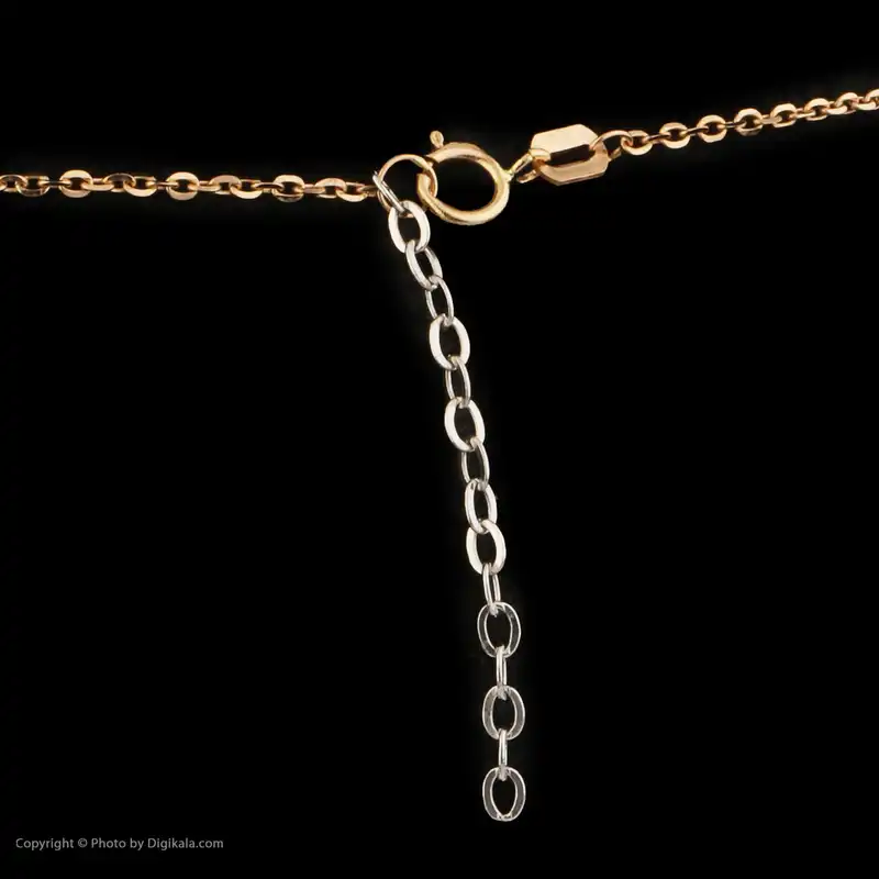 گردنبند طلا 18 عیار زنانه مایا ماهک مدل MM1552 طرح پاپیون