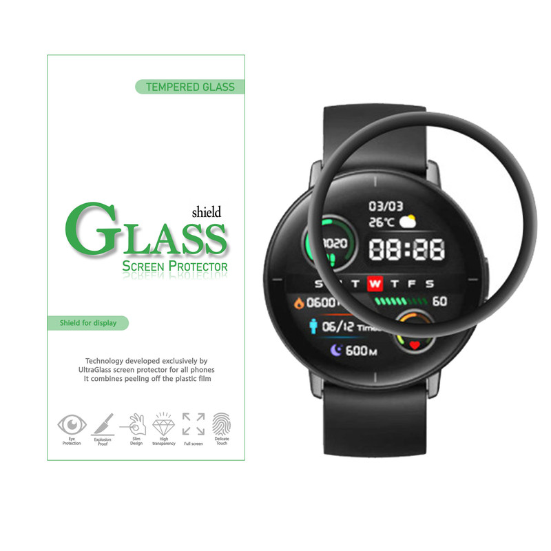 تصویر محافظ صفحه نمایش شیلد گلس مدل PMMA مناسب برای ساعت هوشمند شیائومی Mibro Lite