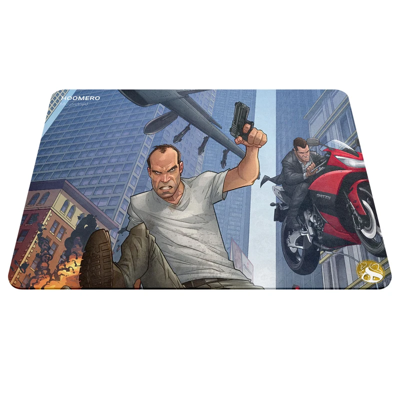 ماوس پد هومرو مدل A4252 طرح بازی GTA