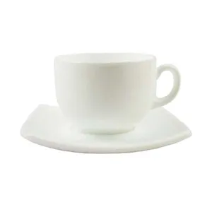 ست فنجان و نعلبکی 12 پارچه لومینارک مدل TASSE QUADRATO