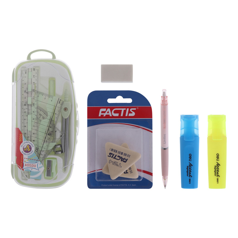 بسته لوازم تحریر فکتیس مدل هندسه دقیق