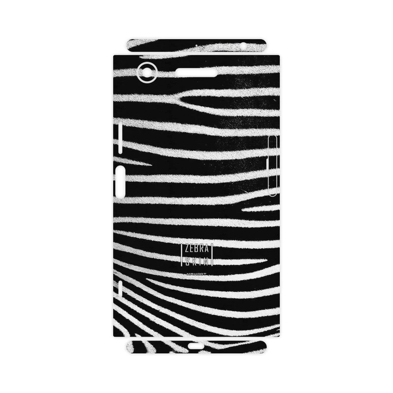 برچسب پوششی ماهوت مدل Zebra Skin-FullSkin مناسب برای گوشی موبایل سونی Xperia XZ1