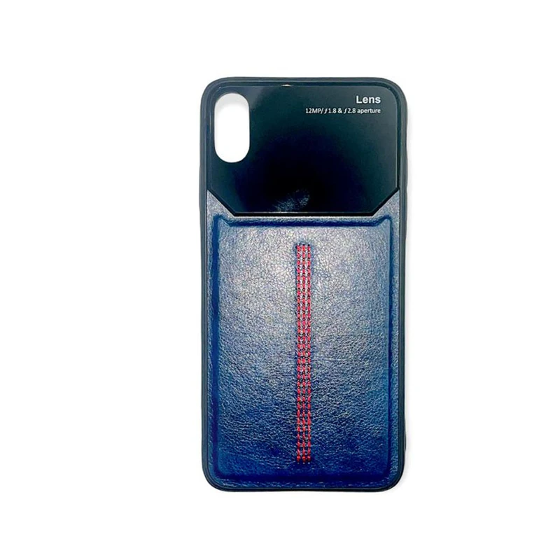 کاور طرح چرم مدل AM مناسب برای گوشی موبایل اپل IPHONE X / XS