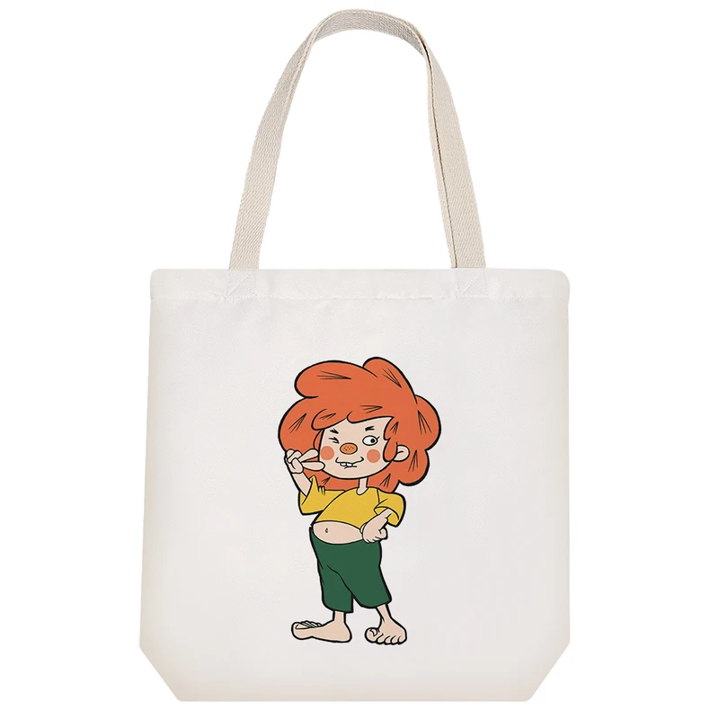 ساک خرید خندالو طرح وروجک و آقای نجار نوستالژی کد 3345