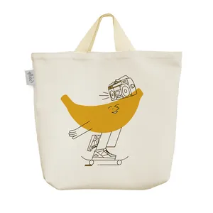 ساک خرید خندالو مدل موز و اسکیت کد 5124