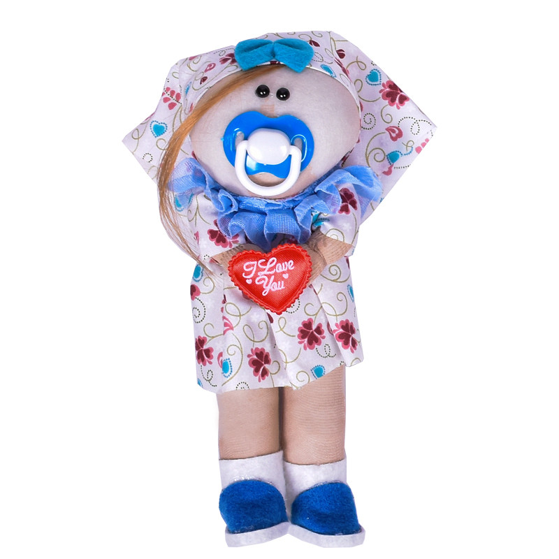  عروسک مدل دختر روسی مدل نی نی کد 885 ارتفاع 23 سانتی متر