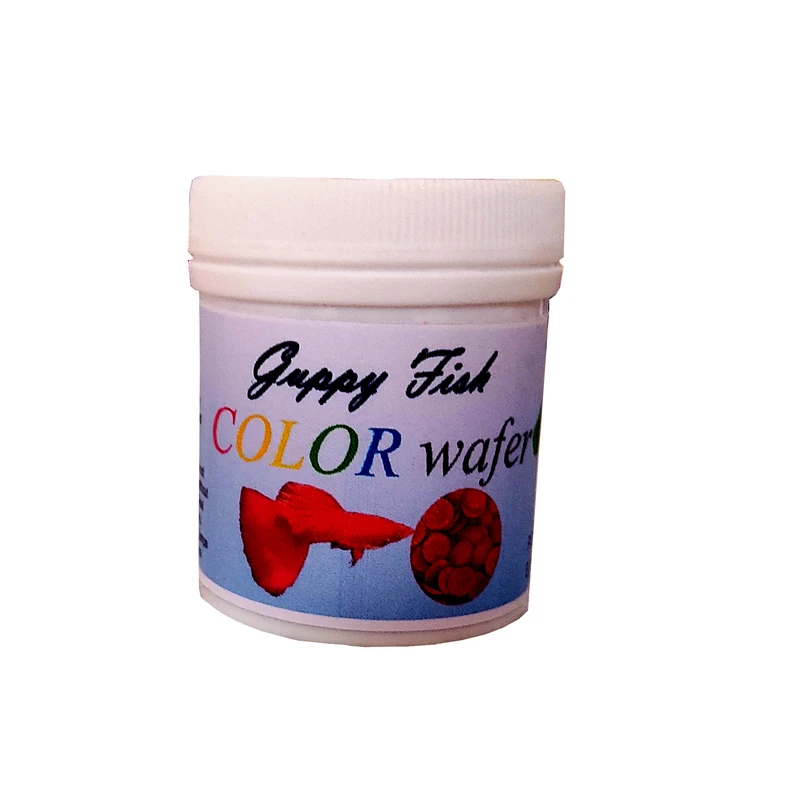 غذای ماهی گوپی مدل color وزن 50 گرم