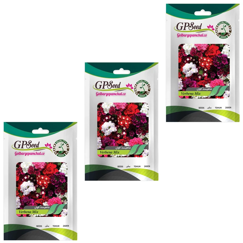 بذر گل شاهپسند خوشبو الوان گلدانی گلبرگ پامچال کد GPF-060 مجموعه 3 عددی