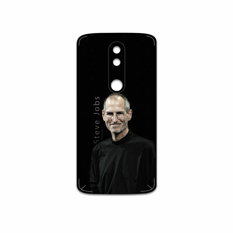 برچسب پوششی ماهوت مدل Steve Jobs مناسب برای گوشی موبایل موتورولا Moto X Force