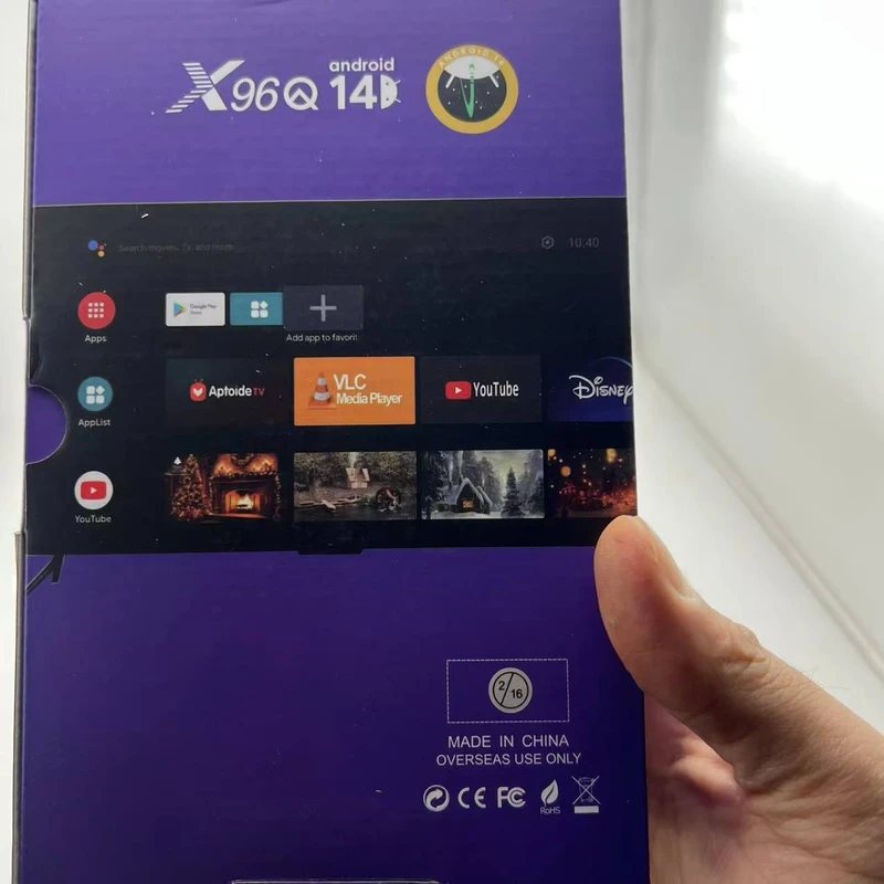 عکس شماره 16 : اندروید باکس ایکس 96 مدل x96q 16-2gb