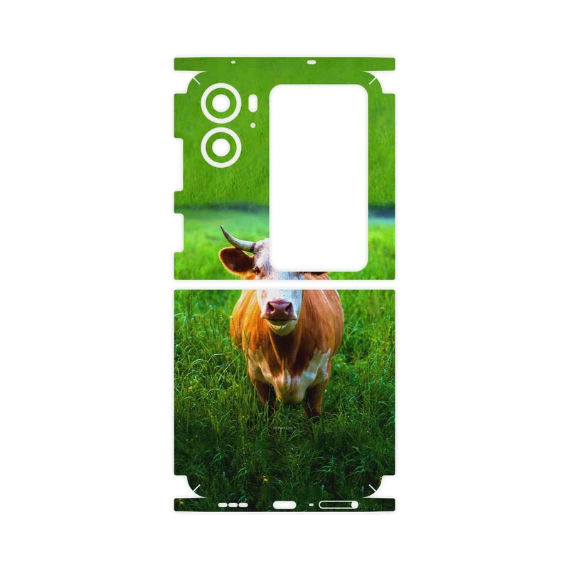 برچسب پوششی ماهوت مدل Cow-FullSkin مناسب برای گوشی موبایل اپو Find N2 Flip