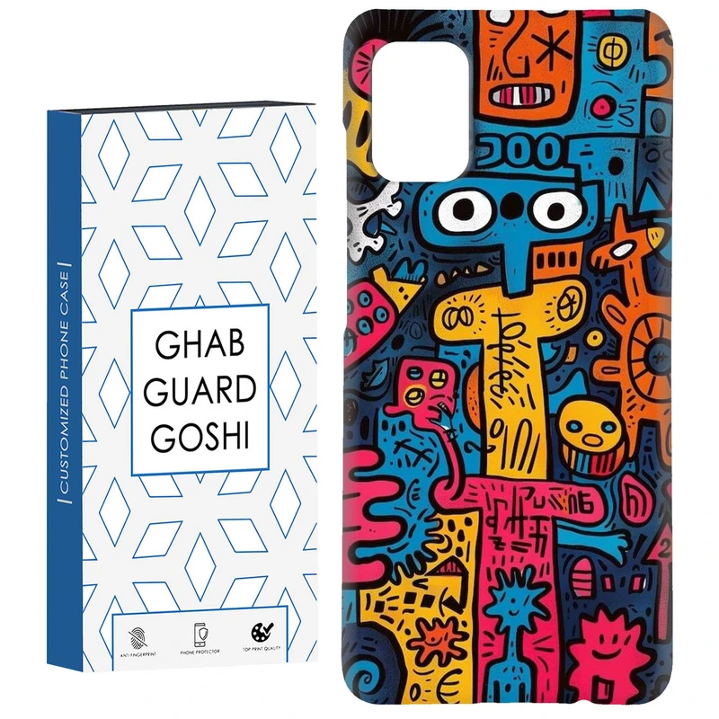 کاور قاب گارد گوشی طرح فانتزی کد Dimo-173 مناسب برای گوشی موبایل سامسونگ Galaxy A31