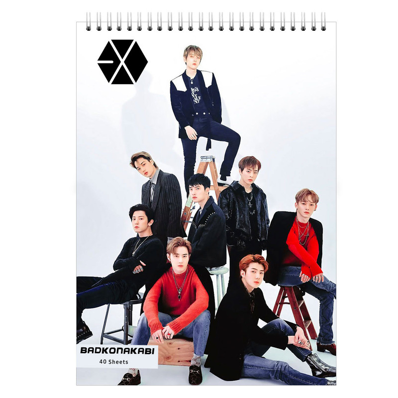 دفتر نقاشی بادکنک آبی طرح اکسو مدل A1