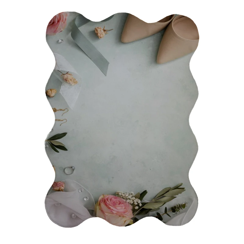 پادری مدل دالبر طرح عروسی کد 8035 سایز 80x110 سانتی متر