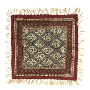 رومیزی قلمکار طرح گنبدی مدل J41