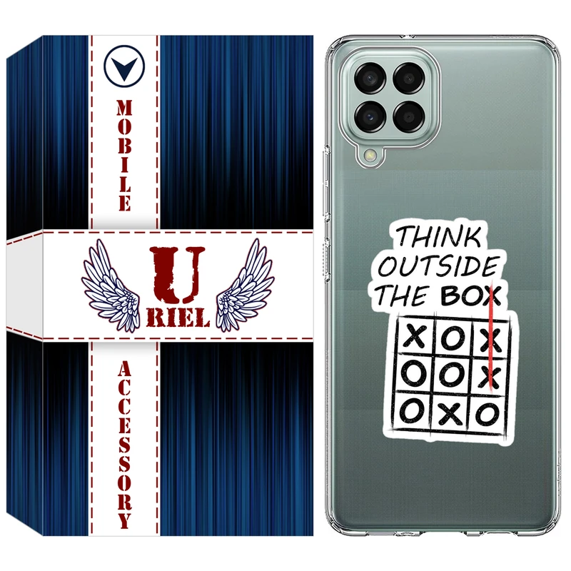 کاور یوریل مدل Clear کد 96 طرح انگیزشی مناسب برای گوشی موبایل سامسونگ Galaxy M33