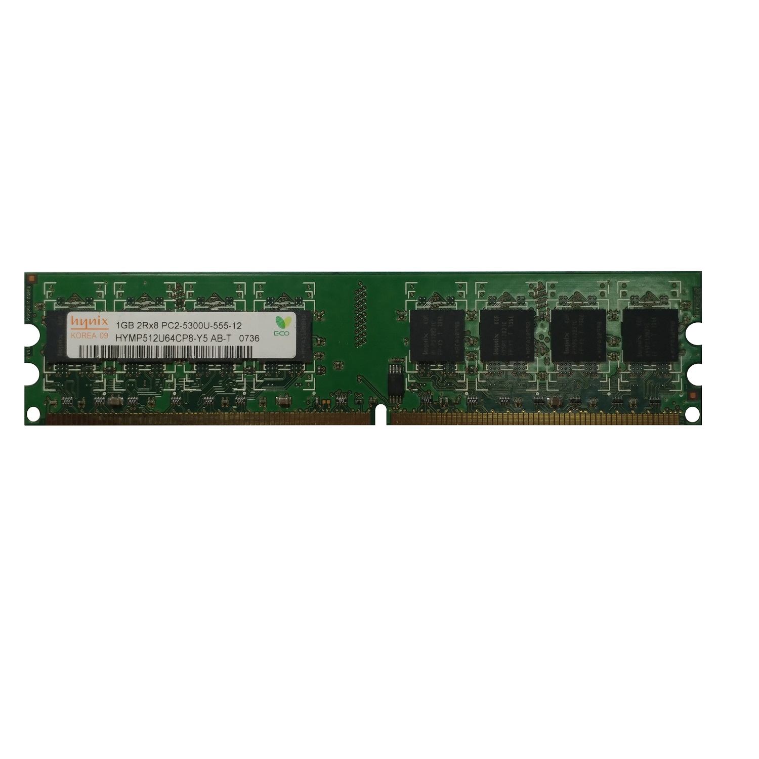 رم دسکتاپ DDR2 تک کاناله 667 مگاهرتز CL5 هاینیکس مدل HYMP512U64CP8-Y5 ظرفیت 1 گیگابایت