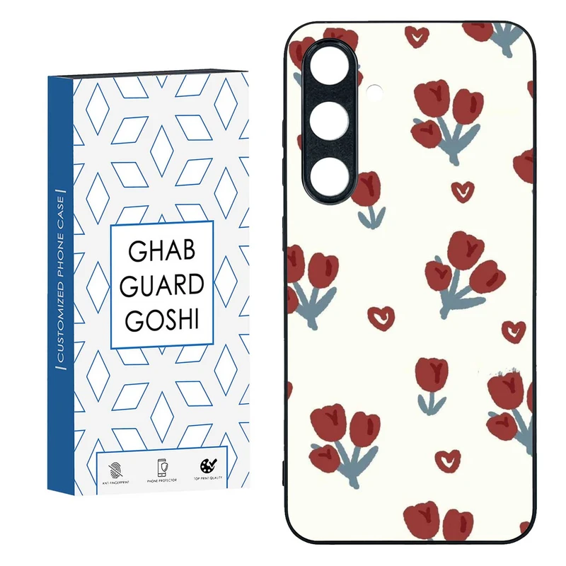 کاور قاب گارد گوشی طرح گل کد TPU-140 مناسب برای گوشی موبایل سامسونگ  GALAXY S24 FE  