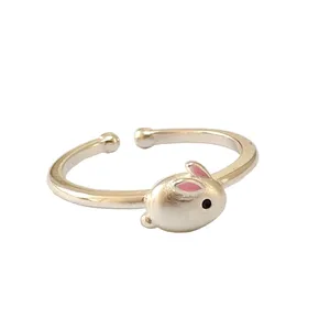 انگشتر نقره زنانه مدل خرگوش