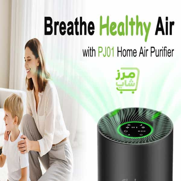 دستگاه تصفیه هوای یون ساز خانگی  سه مرحله ای  چوبور مدل PJ01