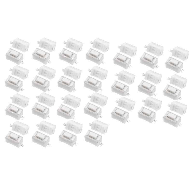 تک سوئیچ ریموتی 2 پین مدل SMD 6x3x4.3mm بسته 50 عددی