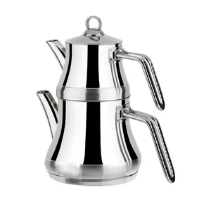 ست کتری و قوری لینس مدل NAZ گنجایش کتری 2.5 لیتر گنجایش قوری 1.2 لیتر