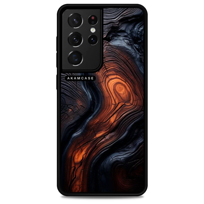 کاور آکام مدل AMC-WSGS21U-WOOD-4 مناسب برای گوشی موبایل سامسونگ Galaxy S21 Ultra