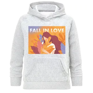 هودی زنانه طرح پاییز عاشقانه مدل H325