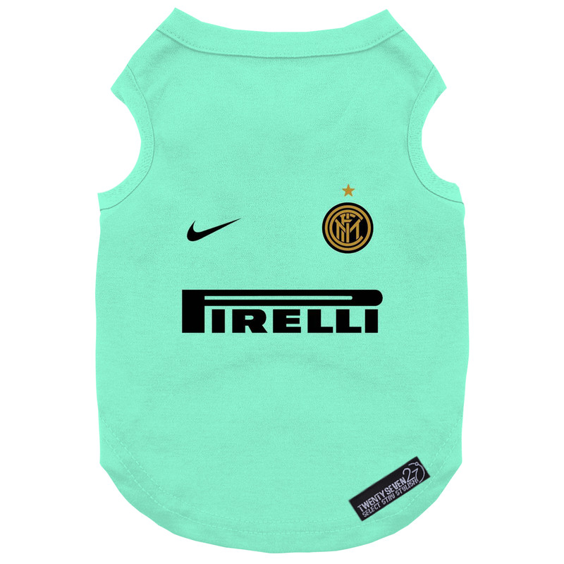 لباس سگ و گربه 27 طرح Inter Milan Maj کد MH1387 سایز M