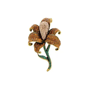 گل سینه زنانه شهر جواهر مدل SJ-BR105