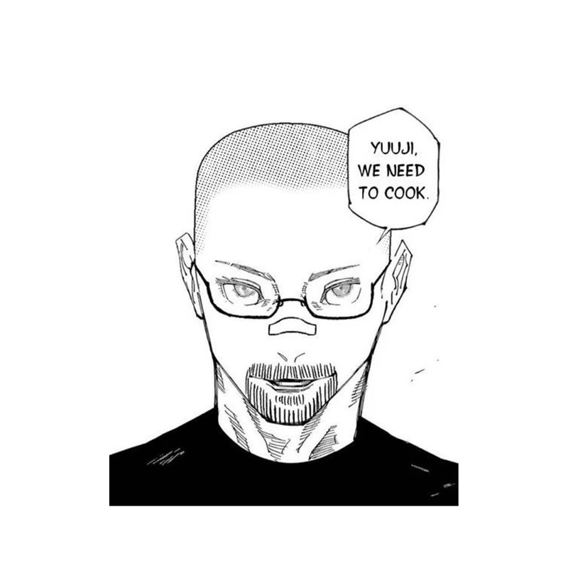 استیکر لپ تاپ و موبایل مدل انیمه طرح جوجوتسو کایسن یوتا اوکوتسو Jujutsu Kaisen Yuta Okkotsu کد 2424