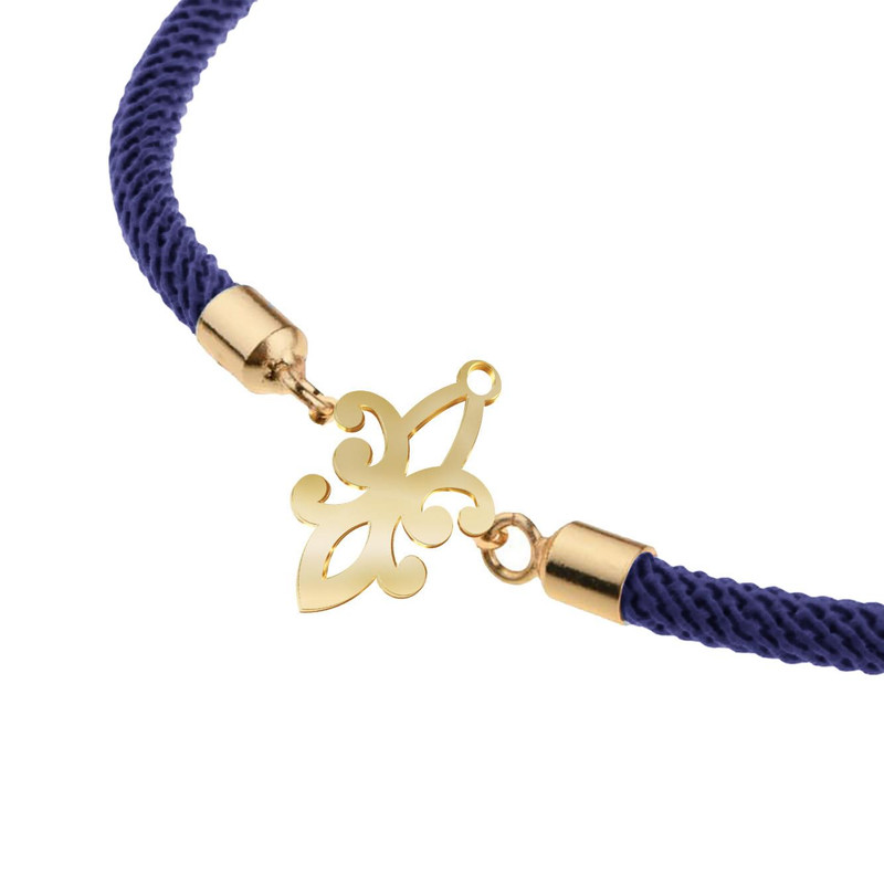 دستبند طلا 18 عیار زنانه مدوپد مدل اسلیمی کد D15-10625