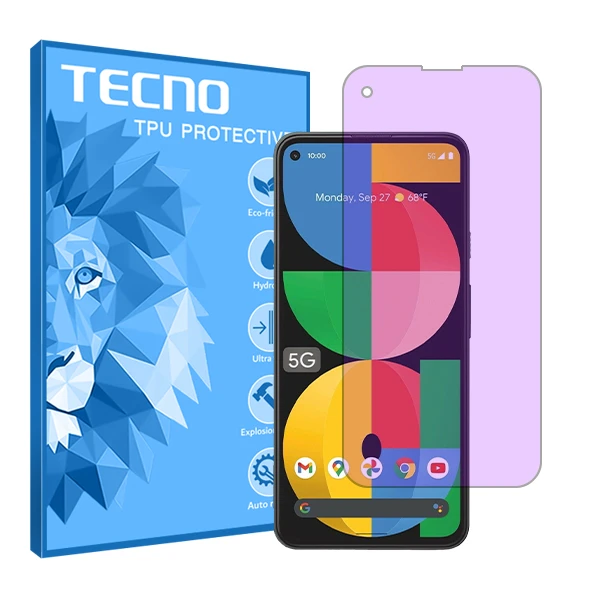 محافظ صفحه نمایش آنتی پرپل تکنو مدل HyPRL مناسب برای گوشی موبایل گوگل Pixel 5a 5G