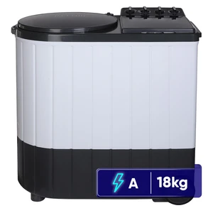 ماشین لباسشویی 18 کیلوگرم نیمه اتوماتیک ریتون مدل rwm-1730 ace pro 2xl