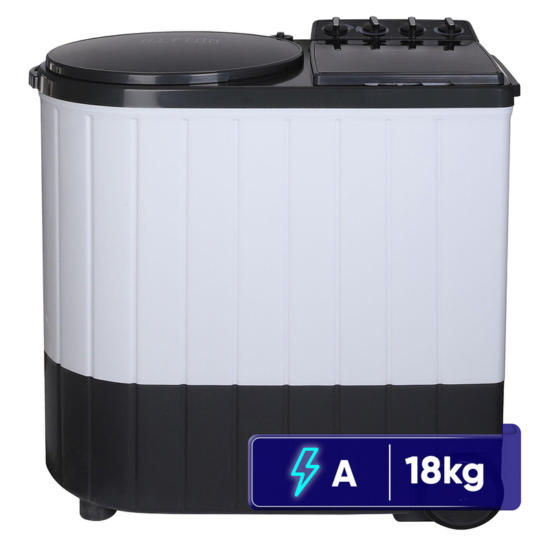 ماشین لباسشویی 18 کیلوگرم نیمه‌اتوماتیک ریتون مدل RWM-1730 ACE PRO 2XL