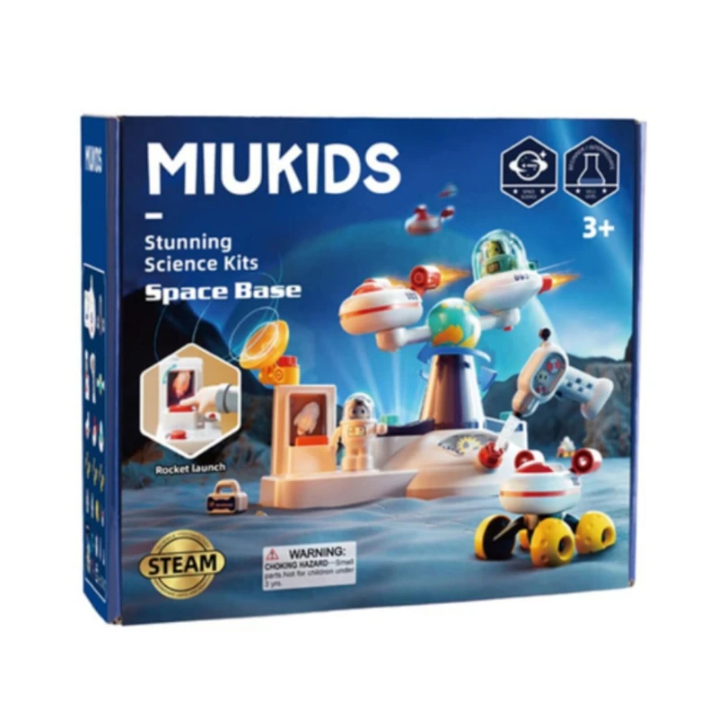 بازی ساختنی 45 تکه مدل پایگاه فضایی طرح miukids کد ME8981