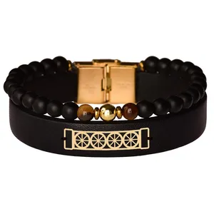 دستبند طلا 18 عیار زنانه الن نار مدل دايره LN101158