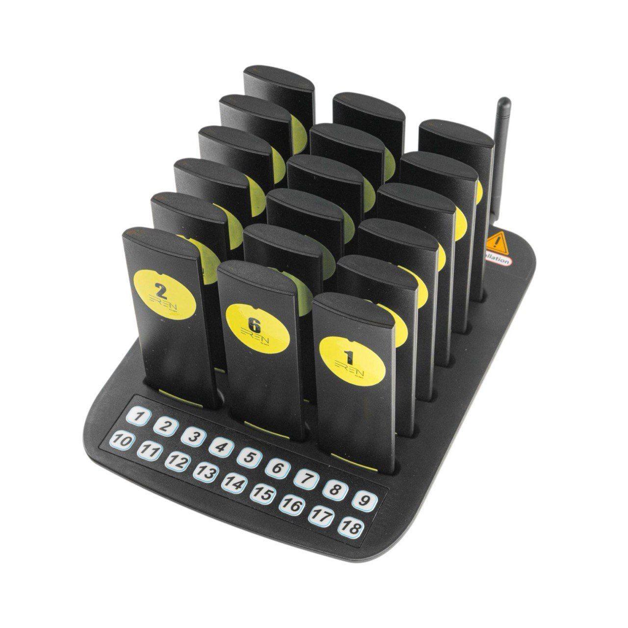 دستگاه فراخوان مشتری مدل cs_18qm بسته 1عددی