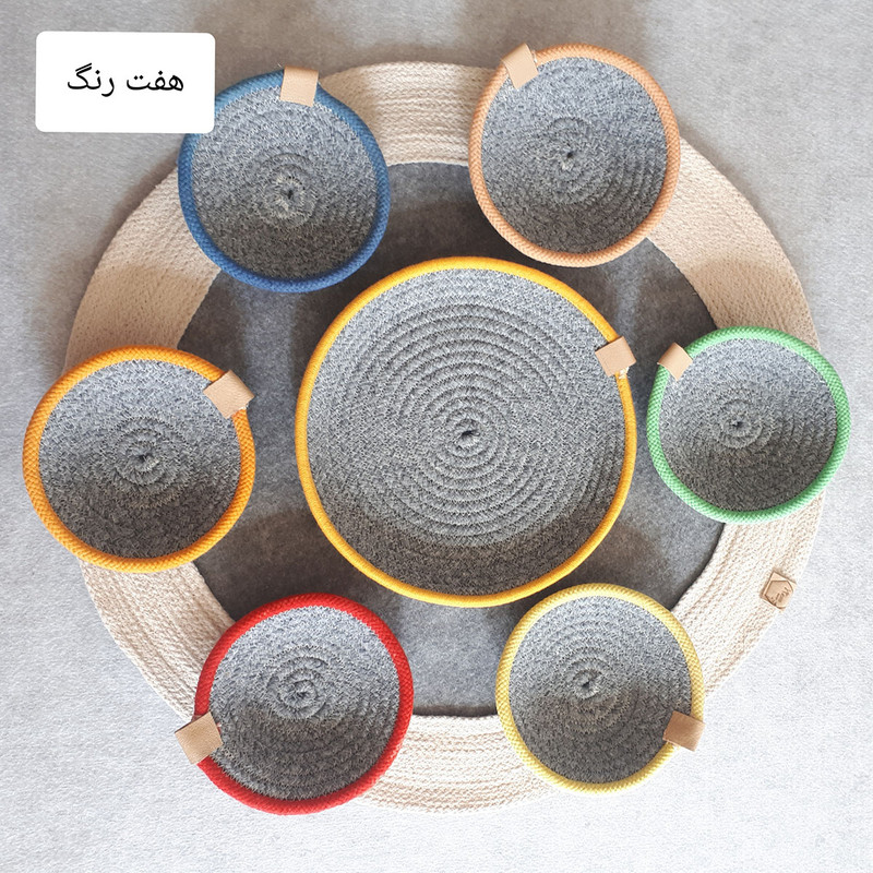 مجموعه ظروف هفت سین 8 پارچه مدل s84