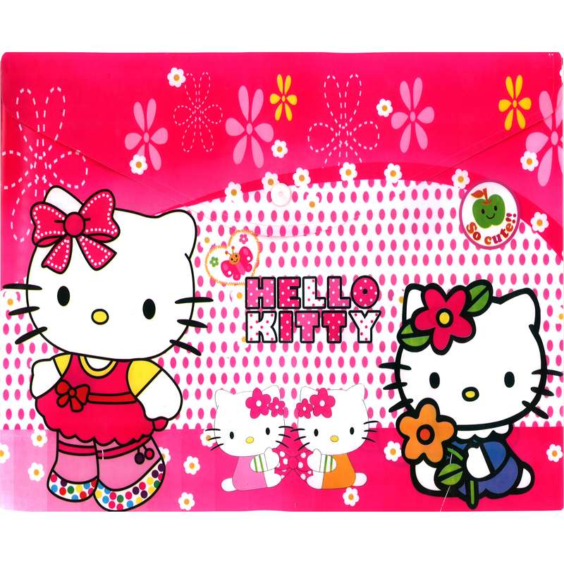 پوشه دکمه دار مدل کیتی