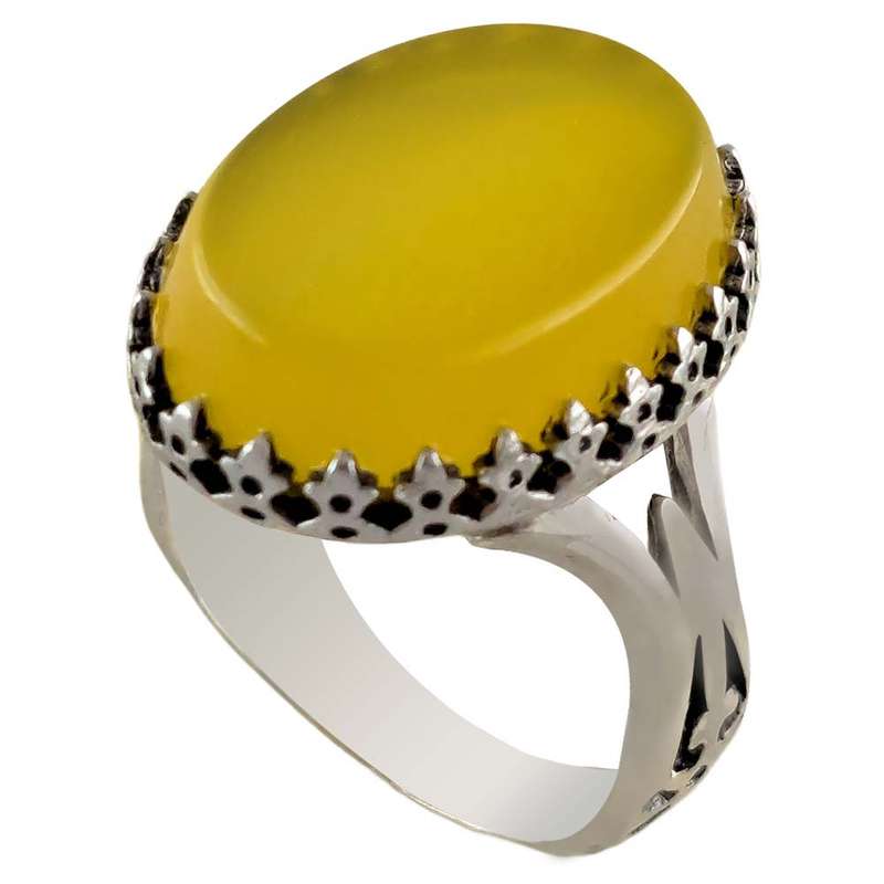 انگشتر نقره مردانه ملک زیور مدل شرف شمس کد 3121 انگشتر نقره مردانه ملک زیور مدل شرف شمس کد 3121