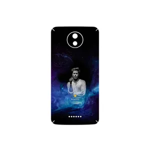 MAHOOT Brad Pitt Cover Sticker for Motorola Moto C Plus