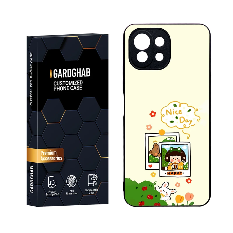 کاور گارد قاب مدل دورژله ای دخترانه مناسب برای گوشی موبایل شیائومی Mi 11 Lite 4G / 5G