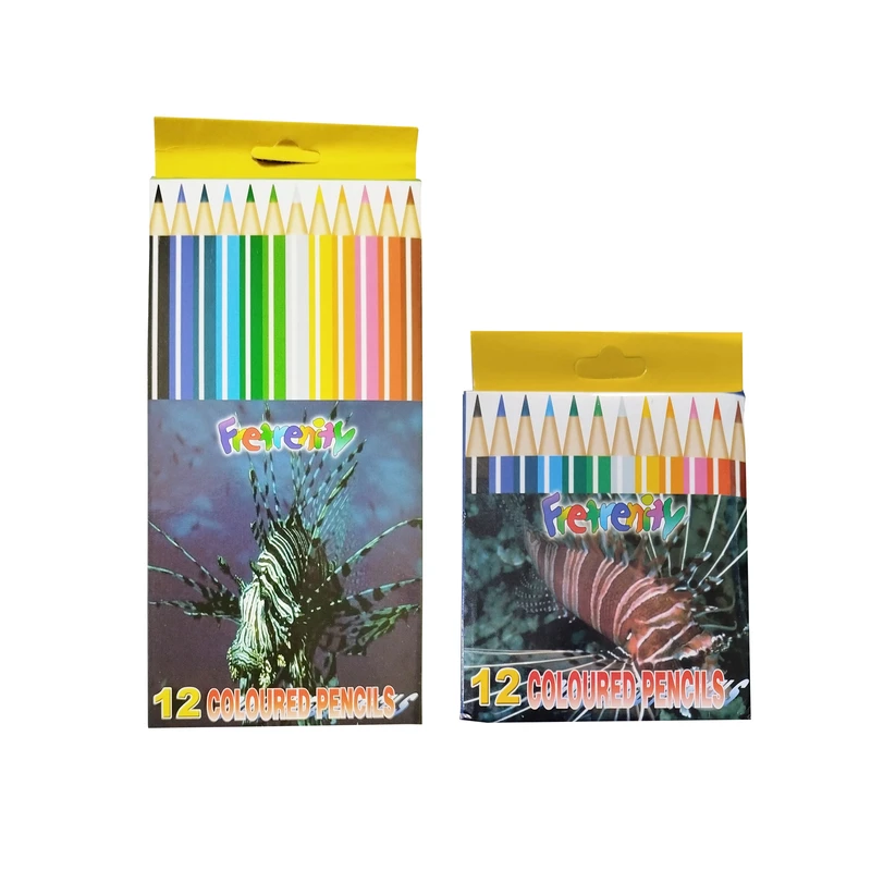مداد رنگی 12 رنگ مدل فرینیتی کد 1240 بسته دو عددی