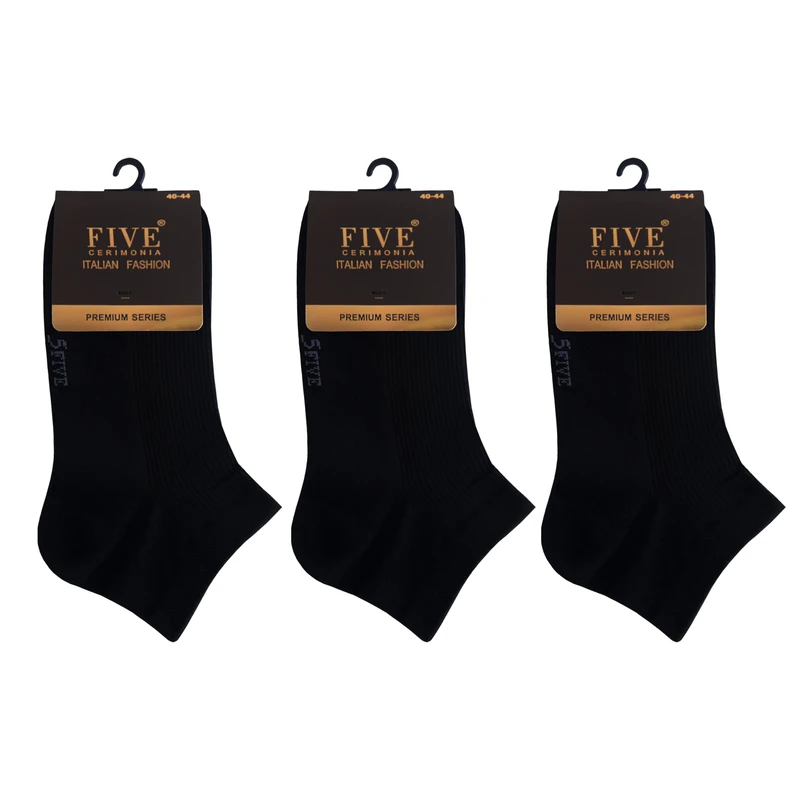 جوراب مردانه فایو مدل 7031 بسته 3 عددی