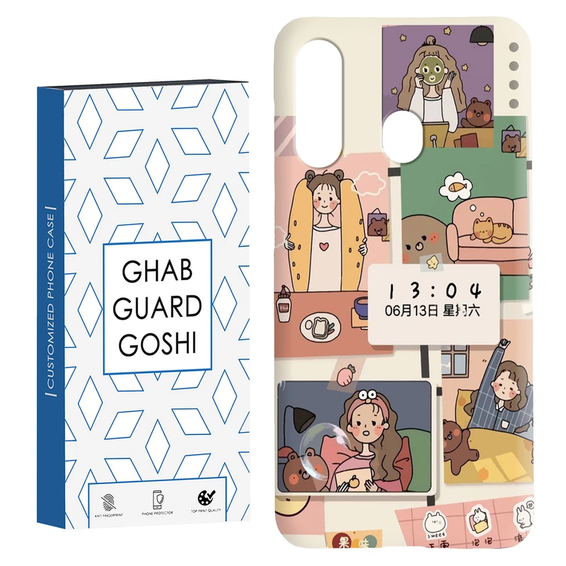 کاور قاب گارد گوشی طرح  عروسکی کد Dimo-040 مناسب برای گوشی موبایل سامسونگ Galaxy A60 / M40