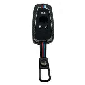 کاور ریموت و سوئیچ خودرو ام آر جی مدل A1081طرح فلز کربن مناسب برای تارا