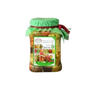 ترشی مخلوط خانگی و طبیعی شکوفه - 1400 گرم 