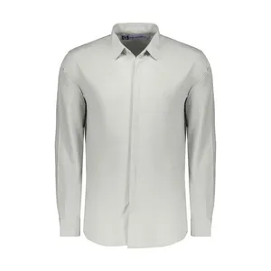 پیراهن آستین بلند مردانه شیک دوخت کد SP009